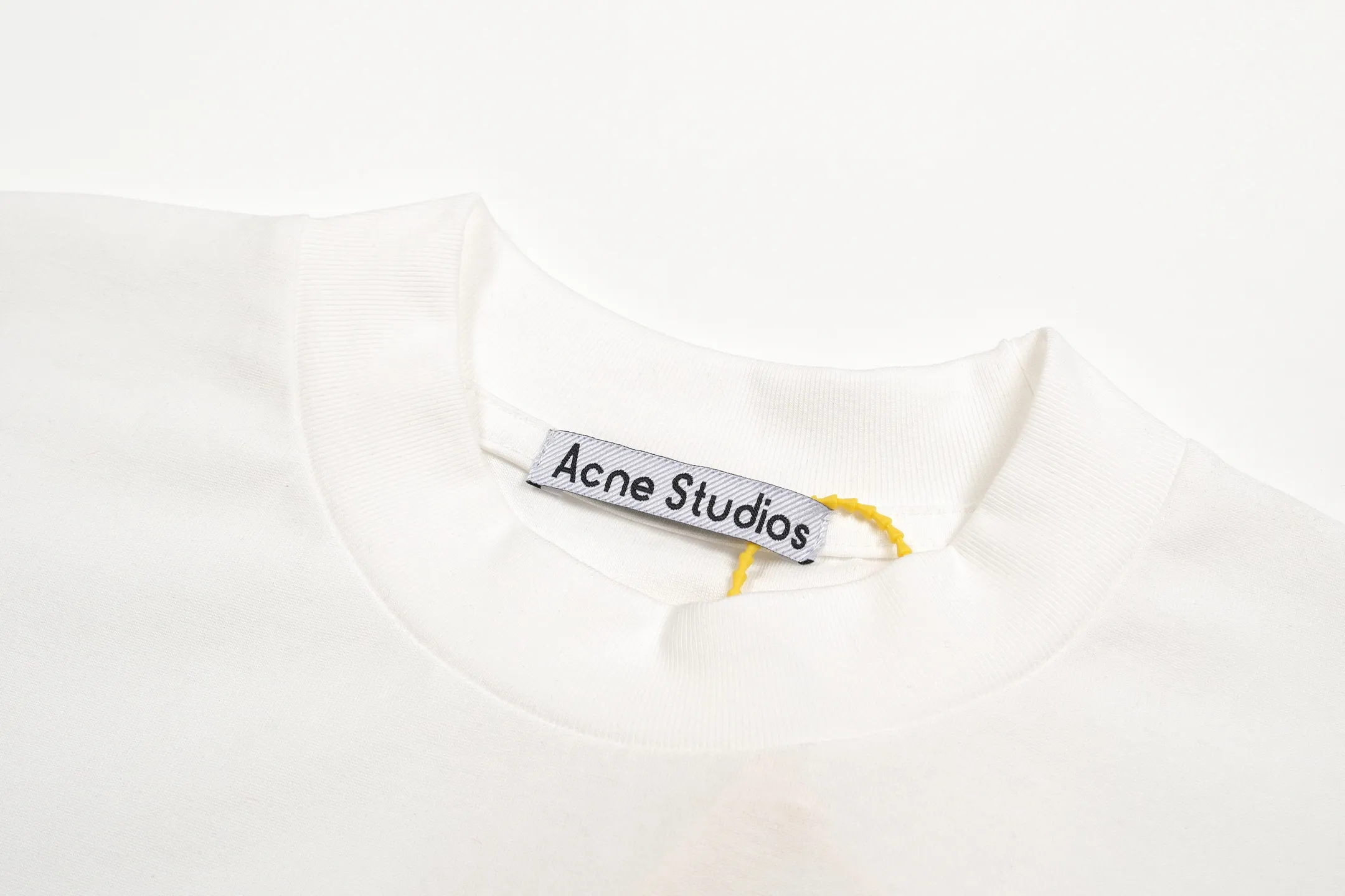 White In Stock 8266#AC LOGO T Black White S-XL 38 5cm 8266#15014077